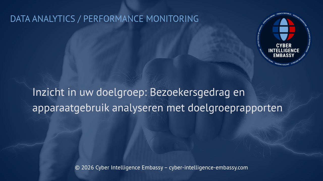 Inzicht in uw doelgroep: Bezoekersgedrag en apparaatgebruik analyseren met doelgroeprapporten