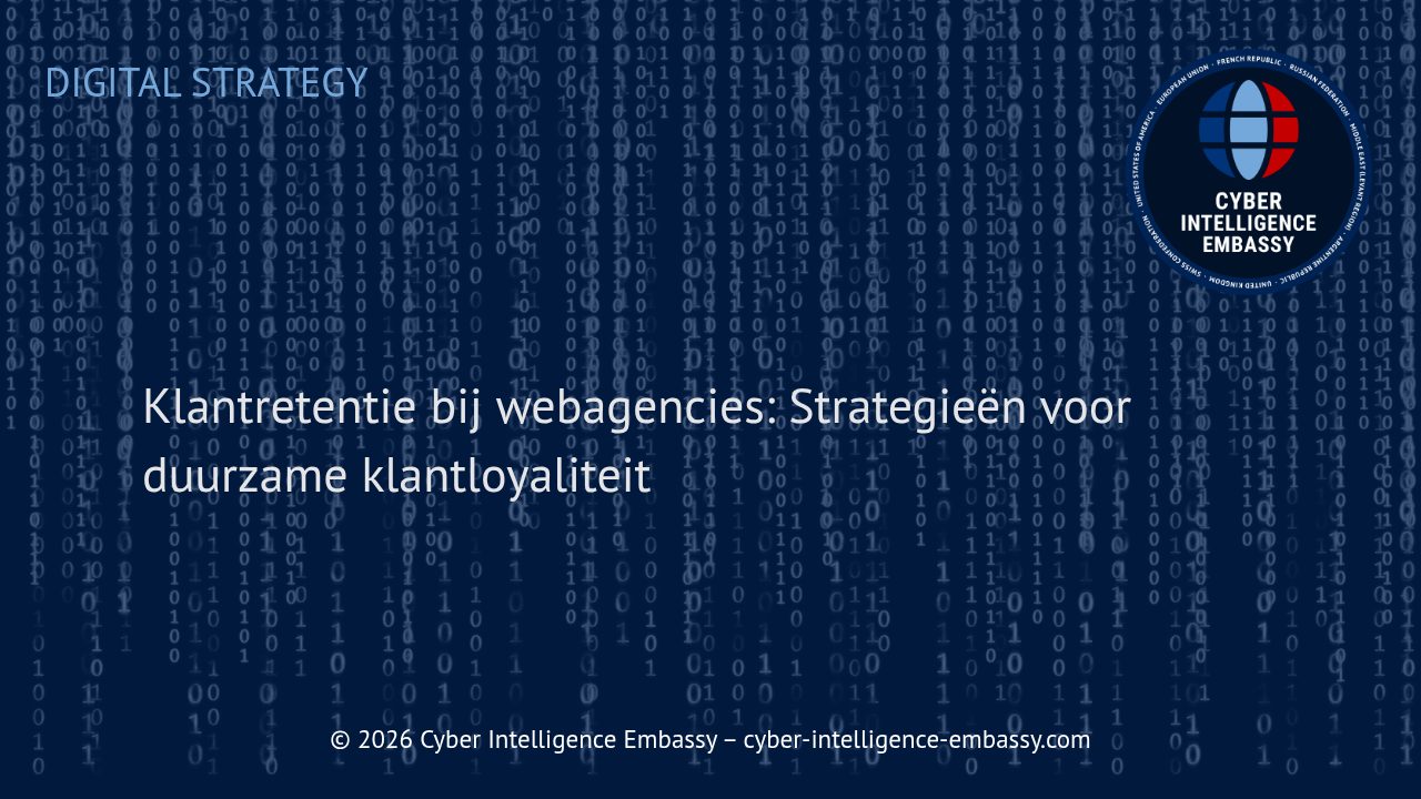 Klantretentie bij webagencies: Strategieën voor duurzame klantloyaliteit