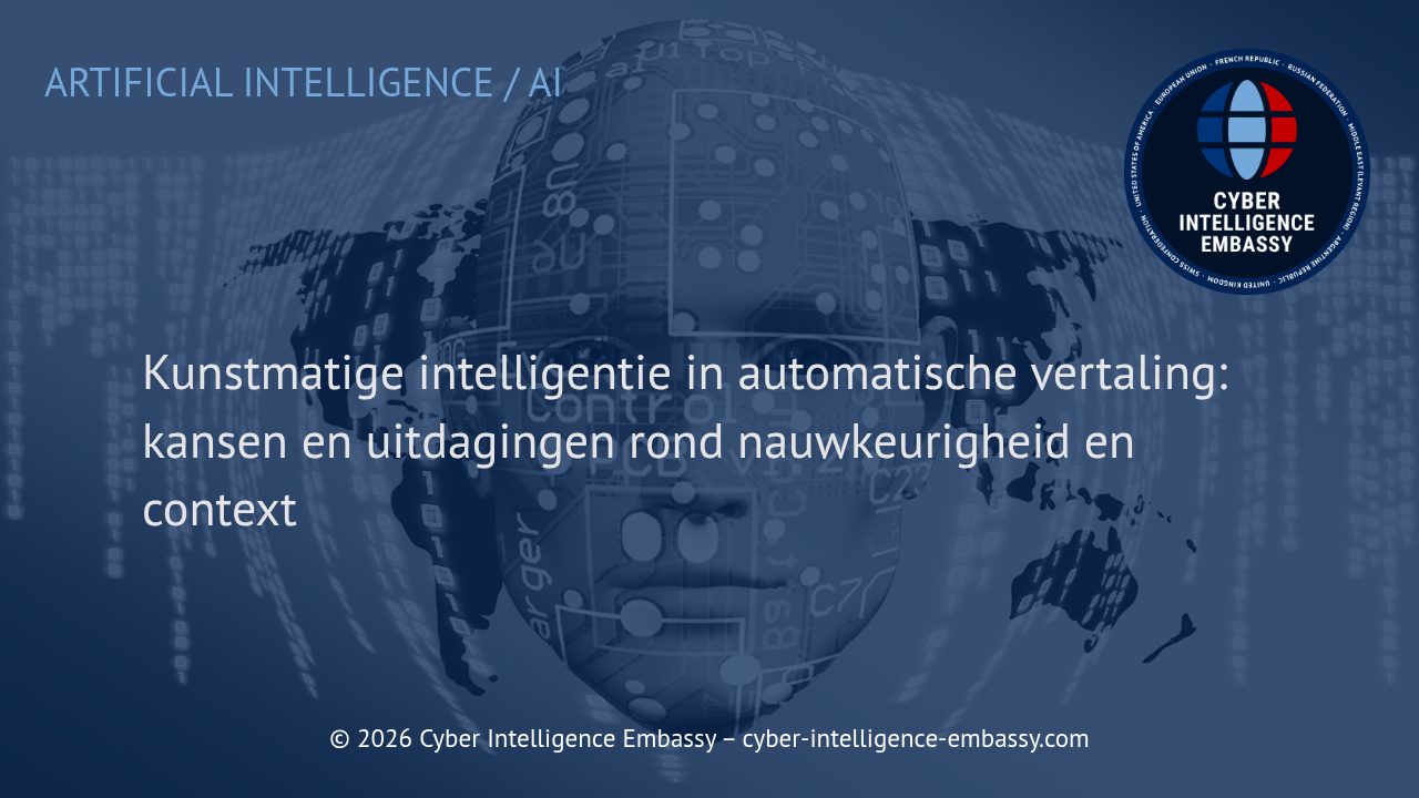 Kunstmatige intelligentie in automatische vertaling: kansen en uitdagingen rond nauwkeurigheid en context