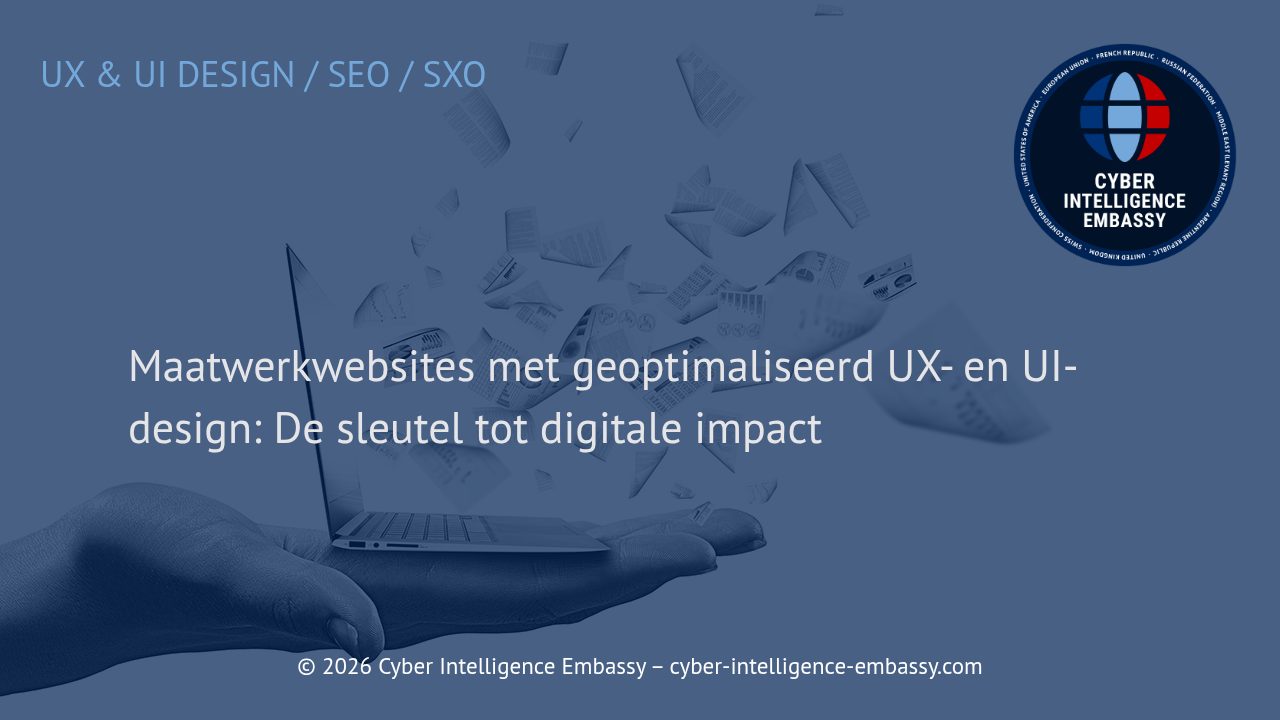 Maatwerkwebsites met geoptimaliseerd UX- en UI-design: De sleutel tot digitale impact