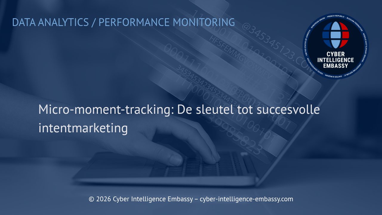 Micro-moment-tracking: De sleutel tot succesvolle intentmarketing