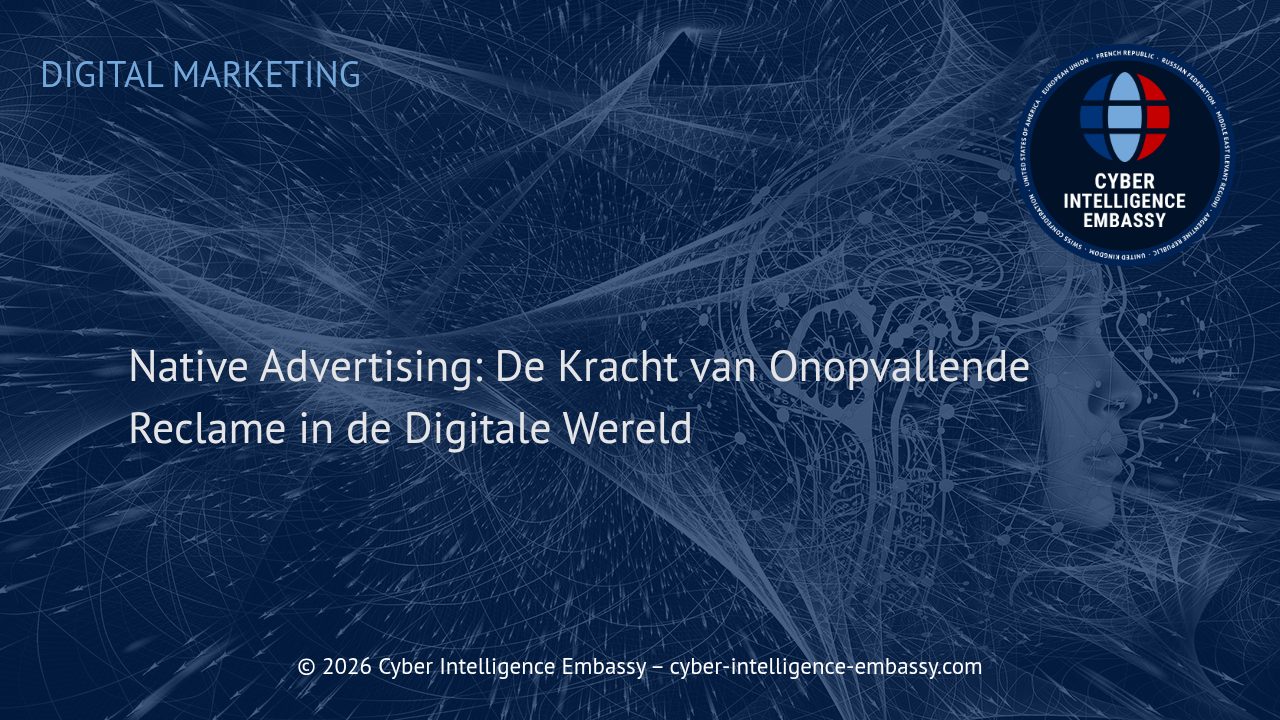 Native Advertising: De Kracht van Onopvallende Reclame in de Digitale Wereld