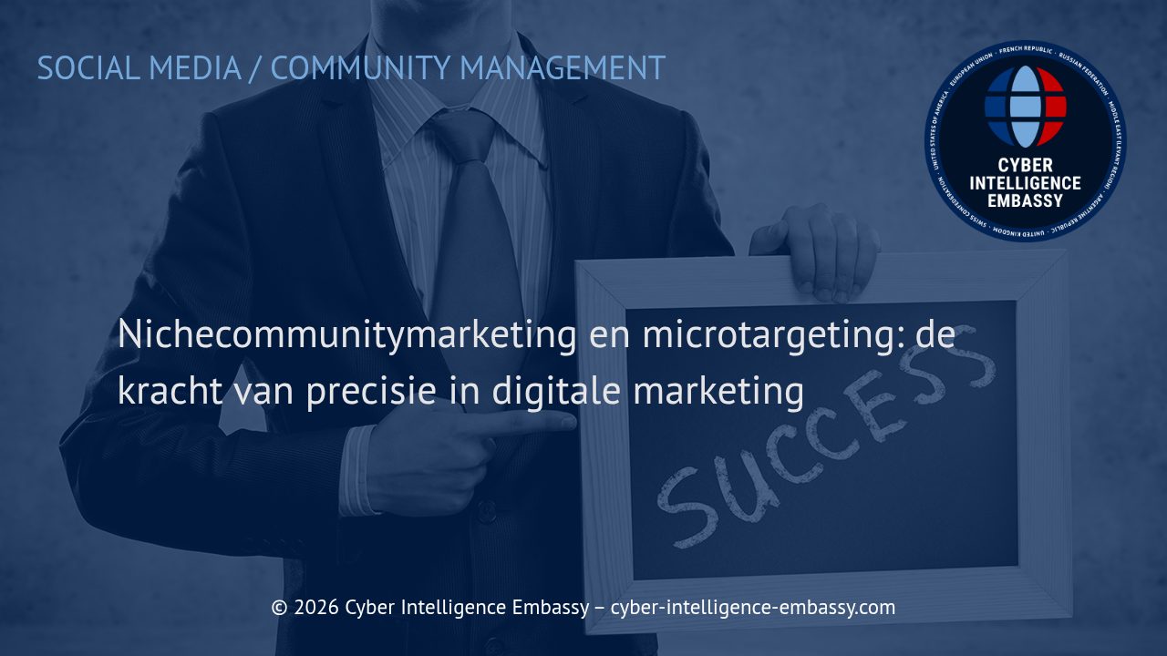 Nichecommunitymarketing en microtargeting: de kracht van precisie in digitale marketing