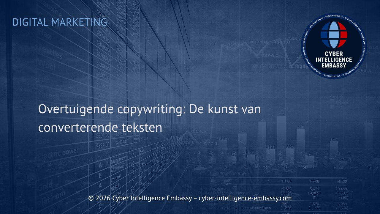 Overtuigende copywriting: De kunst van converterende teksten
