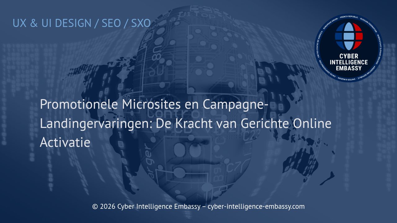 Promotionele Microsites en Campagne-Landingervaringen: De Kracht van Gerichte Online Activatie