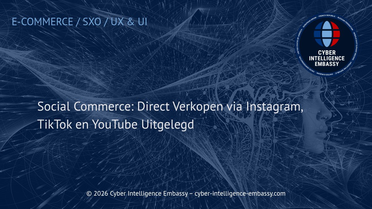Social Commerce: Direct Verkopen via Instagram, TikTok en YouTube Uitgelegd