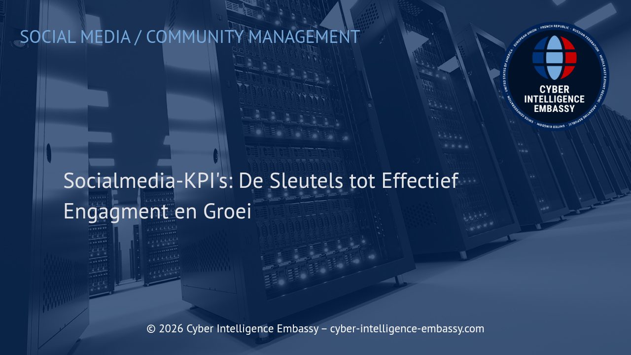 Socialmedia-KPI's: De Sleutels tot Effectief Engagment en Groei