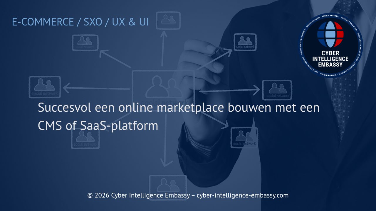 Succesvol een online marketplace bouwen met een CMS of SaaS-platform