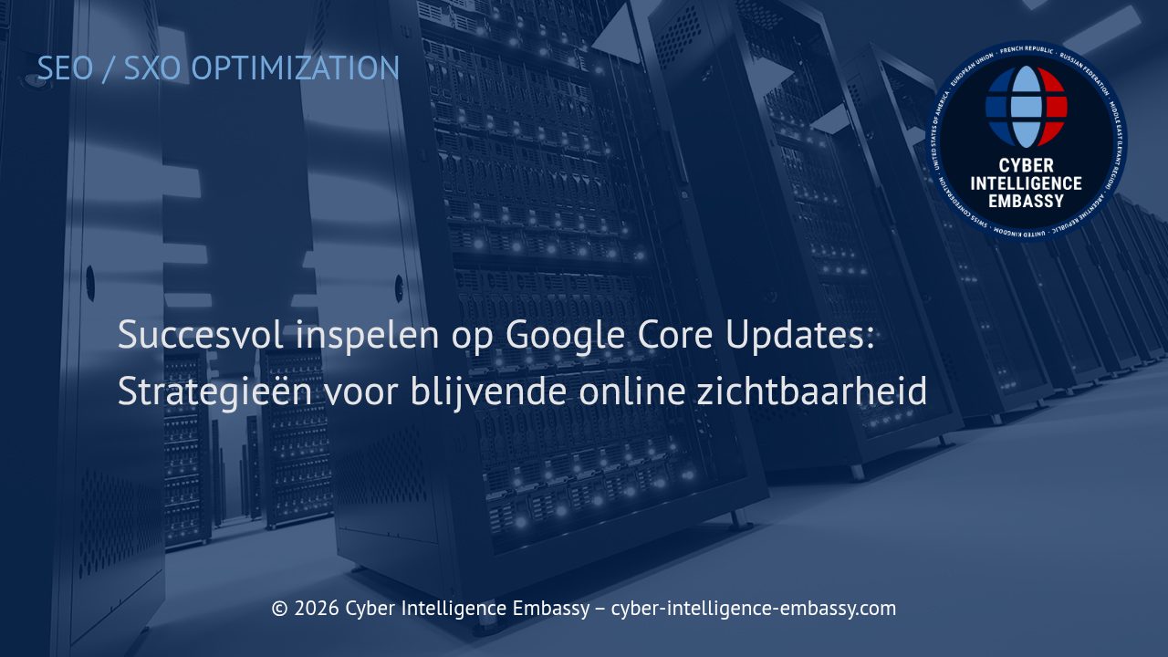 Succesvol inspelen op Google Core Updates: Strategieën voor blijvende online zichtbaarheid