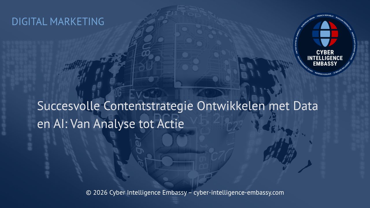 Succesvolle Contentstrategie Ontwikkelen met Data en AI: Van Analyse tot Actie