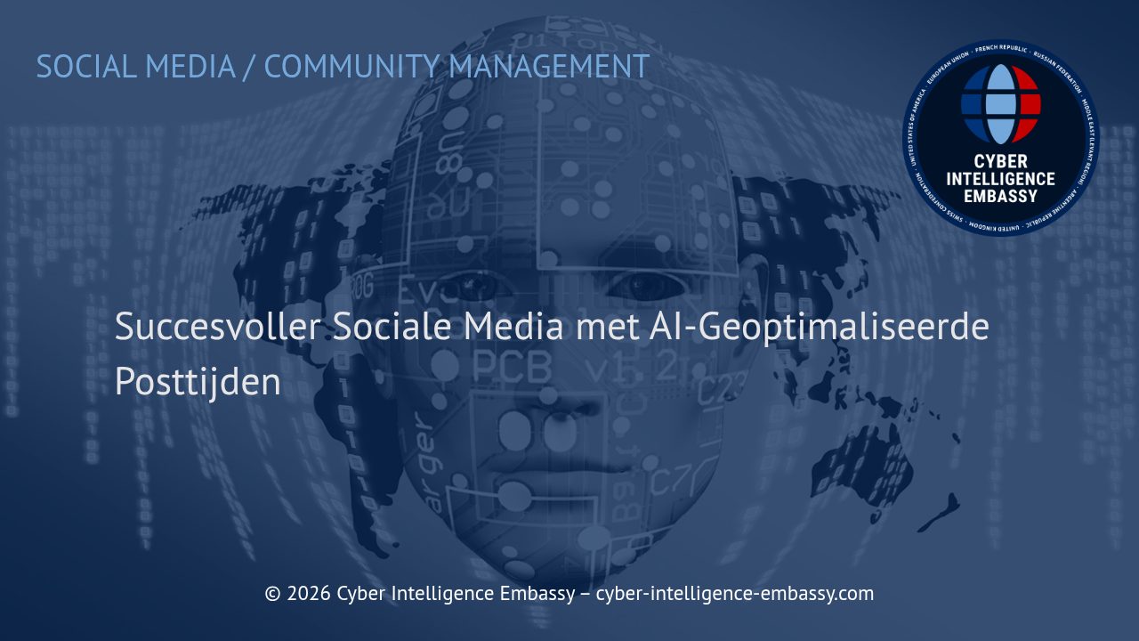 Succesvoller Sociale Media met AI-Geoptimaliseerde Posttijden