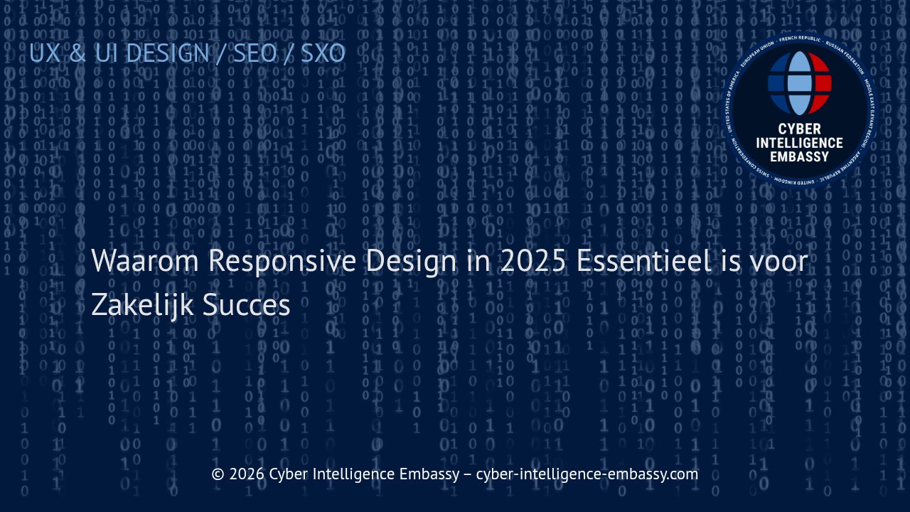 Waarom Responsive Design in 2025 Essentieel is voor Zakelijk Succes