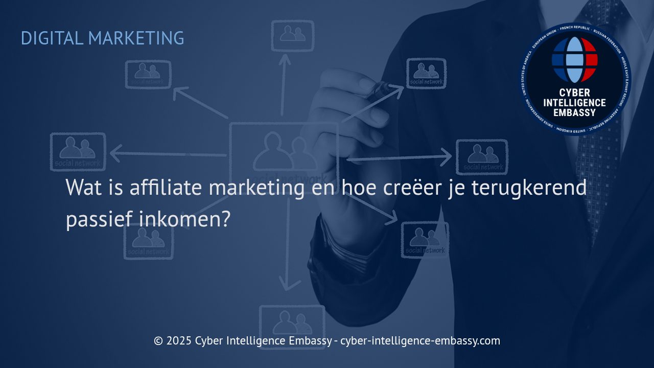 Affiliate marketing: de slimme route naar terugkerend passief inkomen