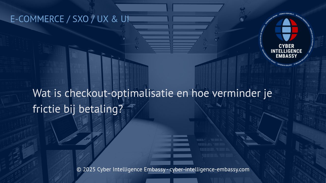 Efficiënte Checkout-optimalisatie: Frictie bij Online Betalen Minimaliseren