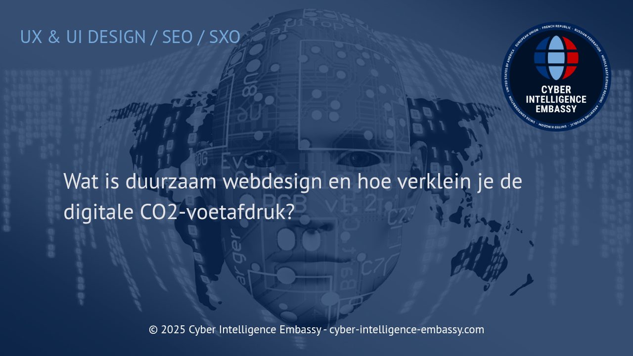 Duurzaam webdesign: Praktische strategieën voor een kleinere digitale CO2-voetafdruk