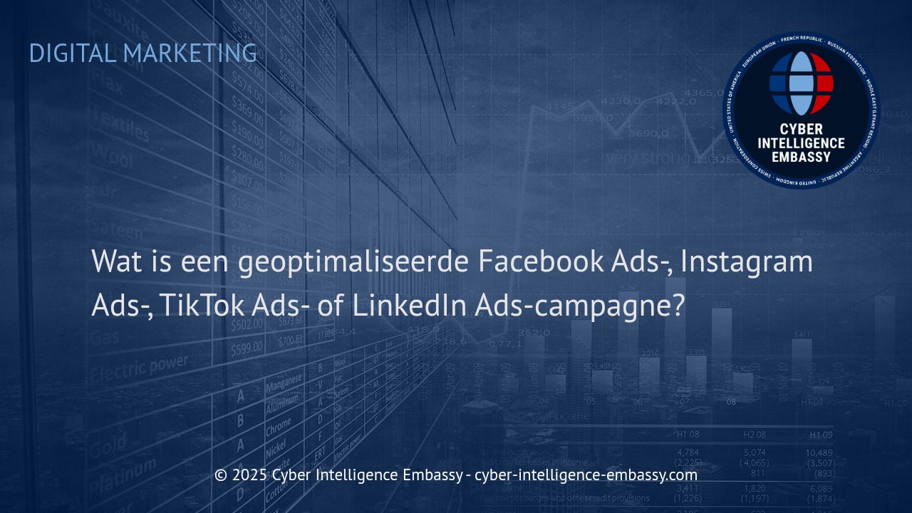 Succesvolle Online Advertentiecampagnes: De Kracht van Geoptimaliseerde Facebook, Instagram, TikTok en LinkedIn Ads