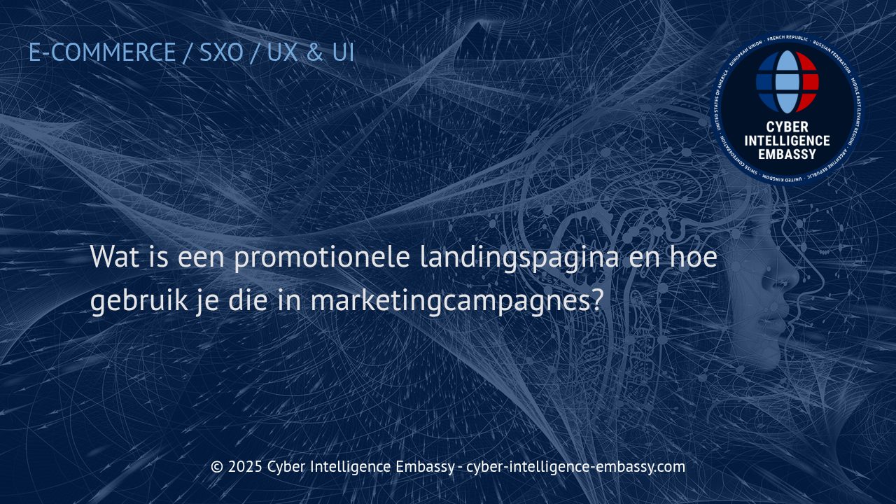 Promotionele Landingspagina's: De Sleutel tot Succesvolle Marketingcampagnes