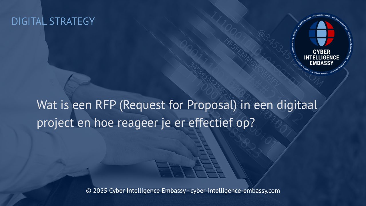 Succesvol inspelen op een RFP binnen digitale projecten: strategieën en best practices