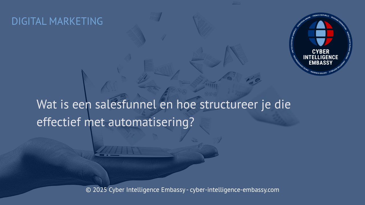 Salesfunnels: De Kracht van Geautomatiseerde Structuur voor Succesvolle B2B Verkoop