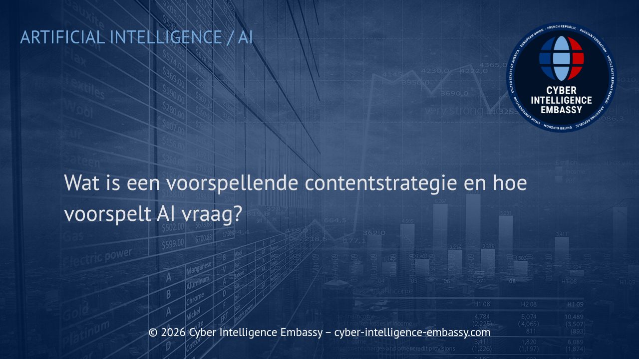 Wat is een voorspellende contentstrategie en hoe voorspelt AI vraag?