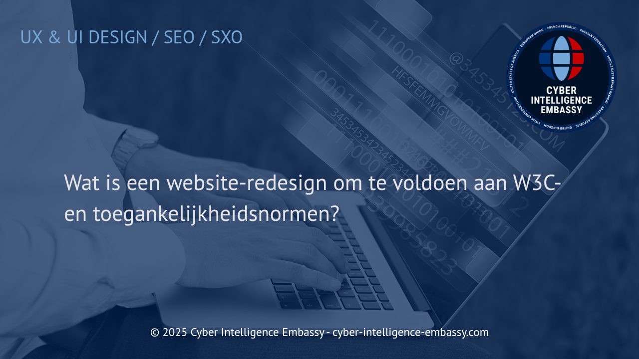 Website-Redesign: Naar een Toegankelijke en W3C-Conforme Online Ervaring