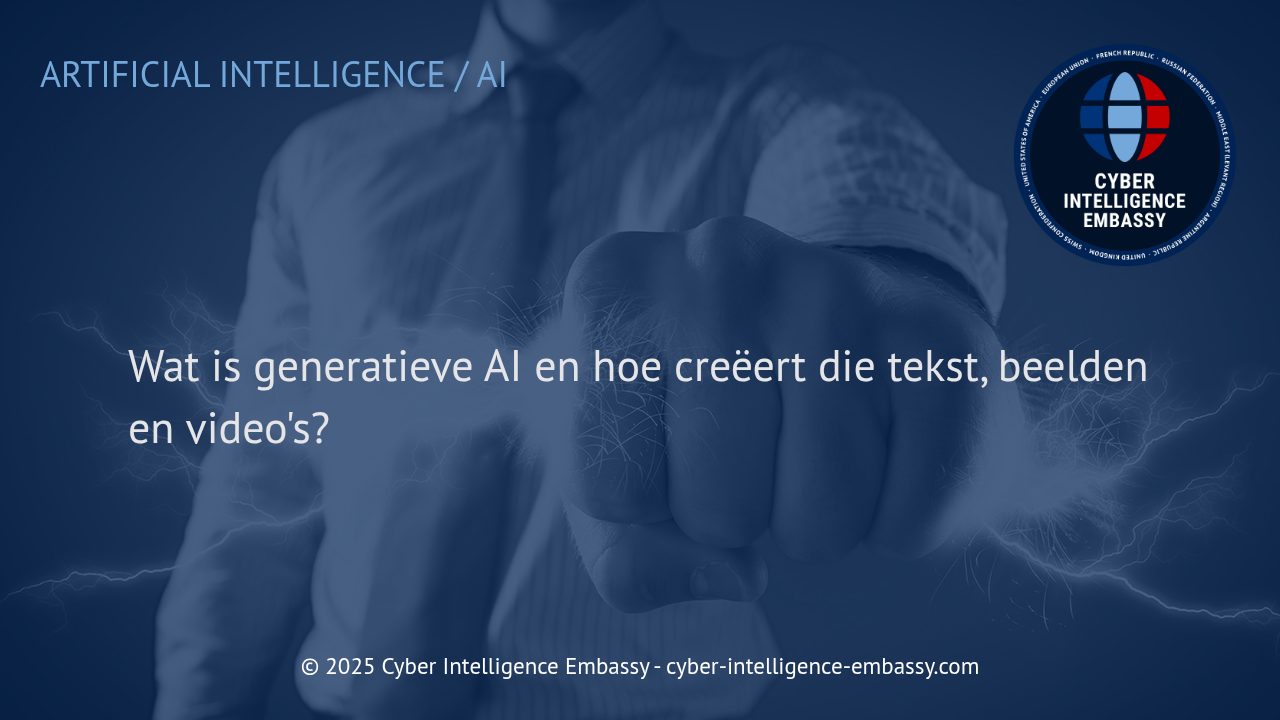 De Kracht van Generatieve AI: Hoe Tekst, Beelden en Video's Gecreëerd Worden door Kunstmatige Intelligentie