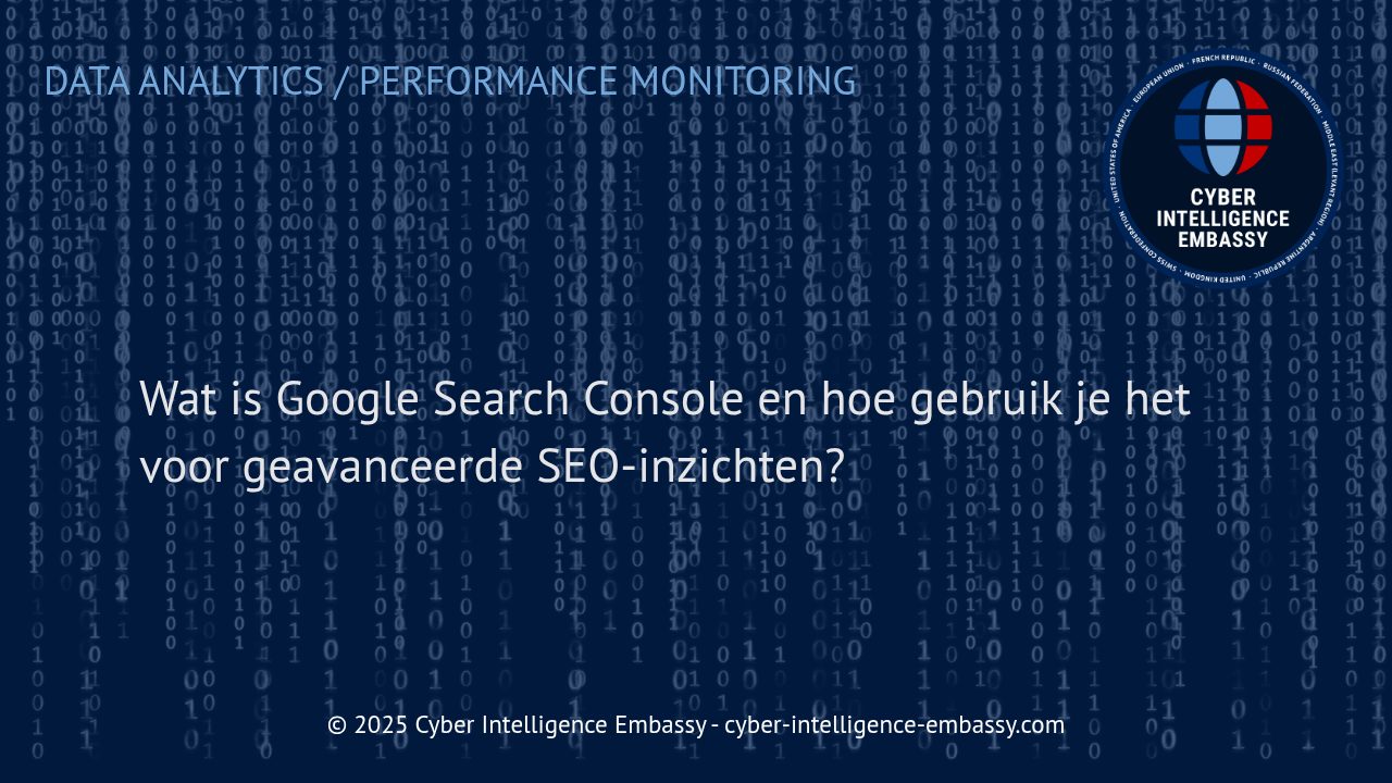Maximaliseer uw SEO-strategie: Geavanceerde inzichten halen uit Google Search Console