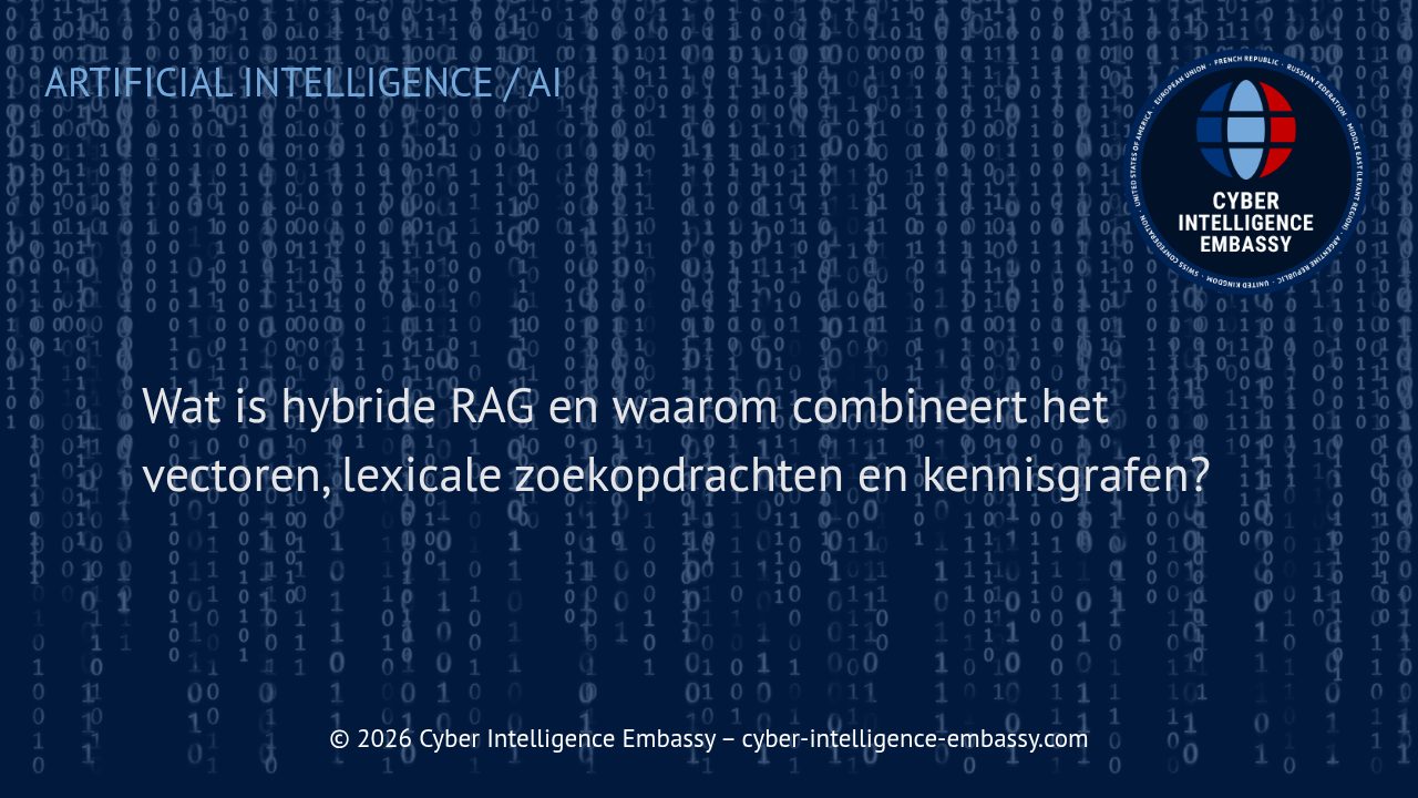 Wat is hybride RAG en waarom combineert het vectoren, lexicale zoekopdrachten en kennisgrafen?