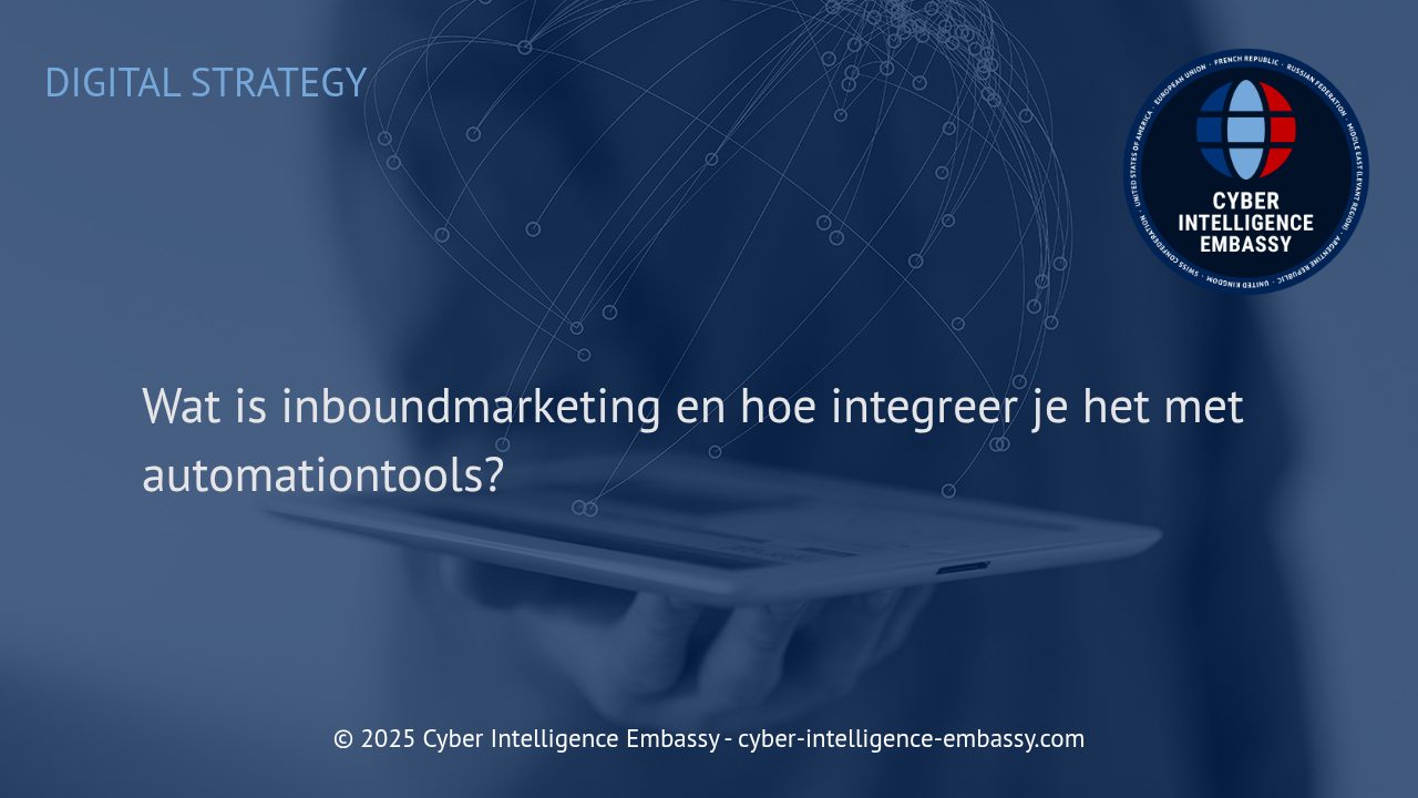 Inboundmarketing en Automationtools: De Gouden Combinatie voor Groeigerichte Organisaties