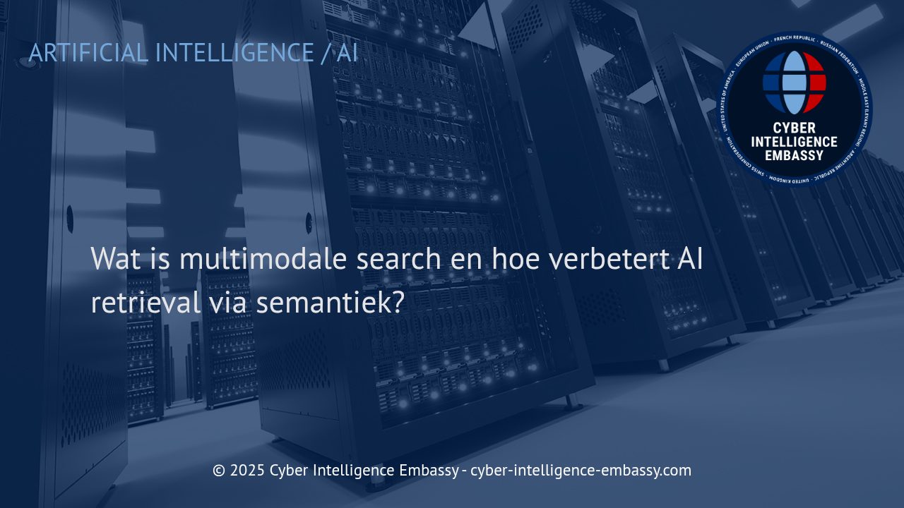 De Kracht van Multimodale Search: Hoe AI de Informatievoorziening Transformeert via Semantiek