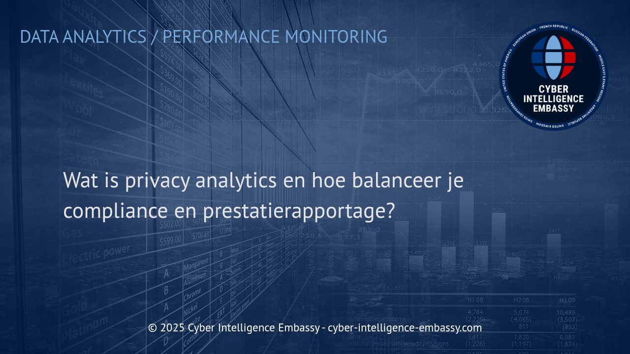 Privacy Analytics: De Sleutel tot Verantwoorde Data-Exploratie en Compliance