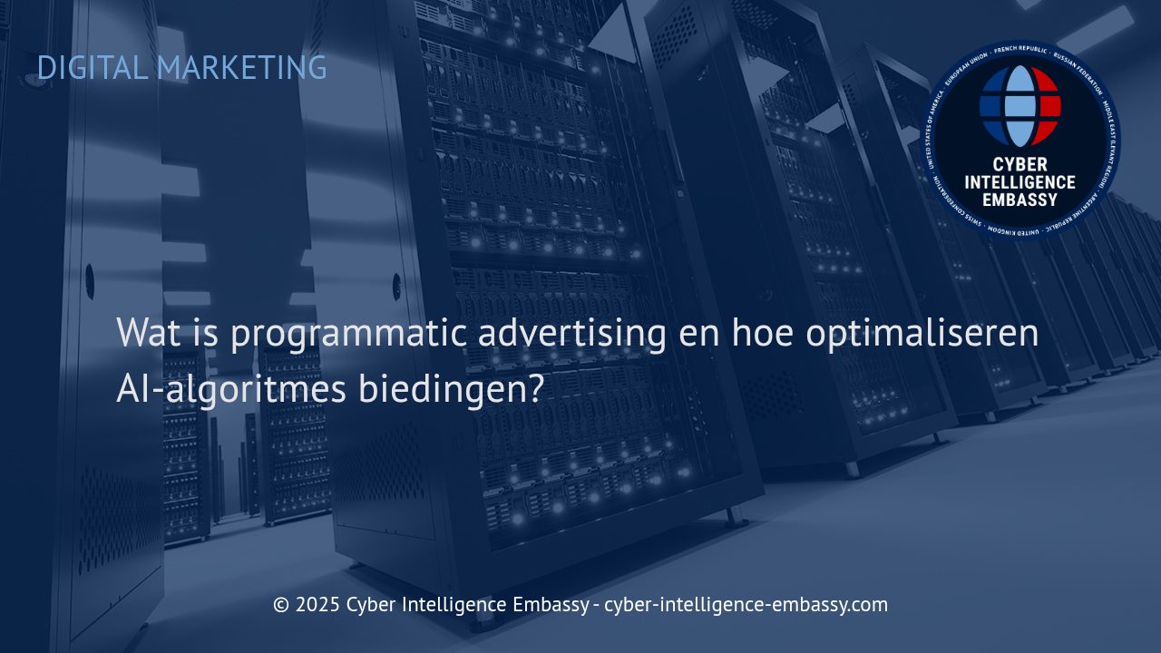 De Kracht van Programmatic Advertising: Hoe AI-algoritmes Digitale Biedingen Slimmer Maken
