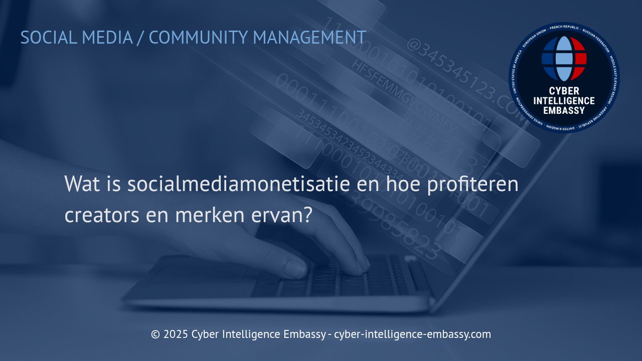 Socialmediamonetisatie: De Sleutel tot Succes voor Creators en Merken