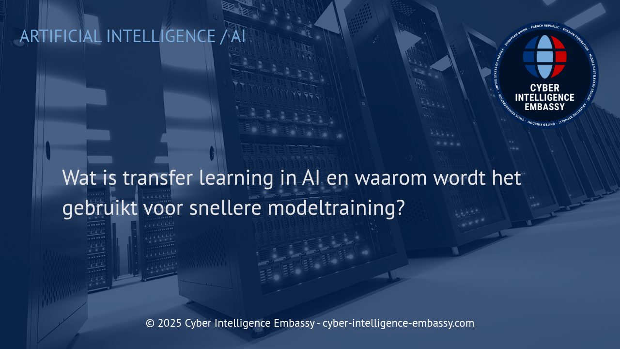 Transfer Learning: De Versneller Achter Moderne AI-modelontwikkeling