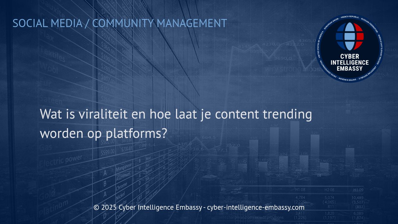 Viraliteit Begrijpen: Hoe Je Content Trending Maakt op Digitale Platforms