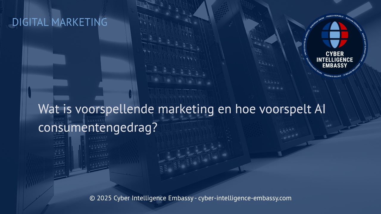 Hoe voorspellende marketing met AI uw bedrijf transformeert