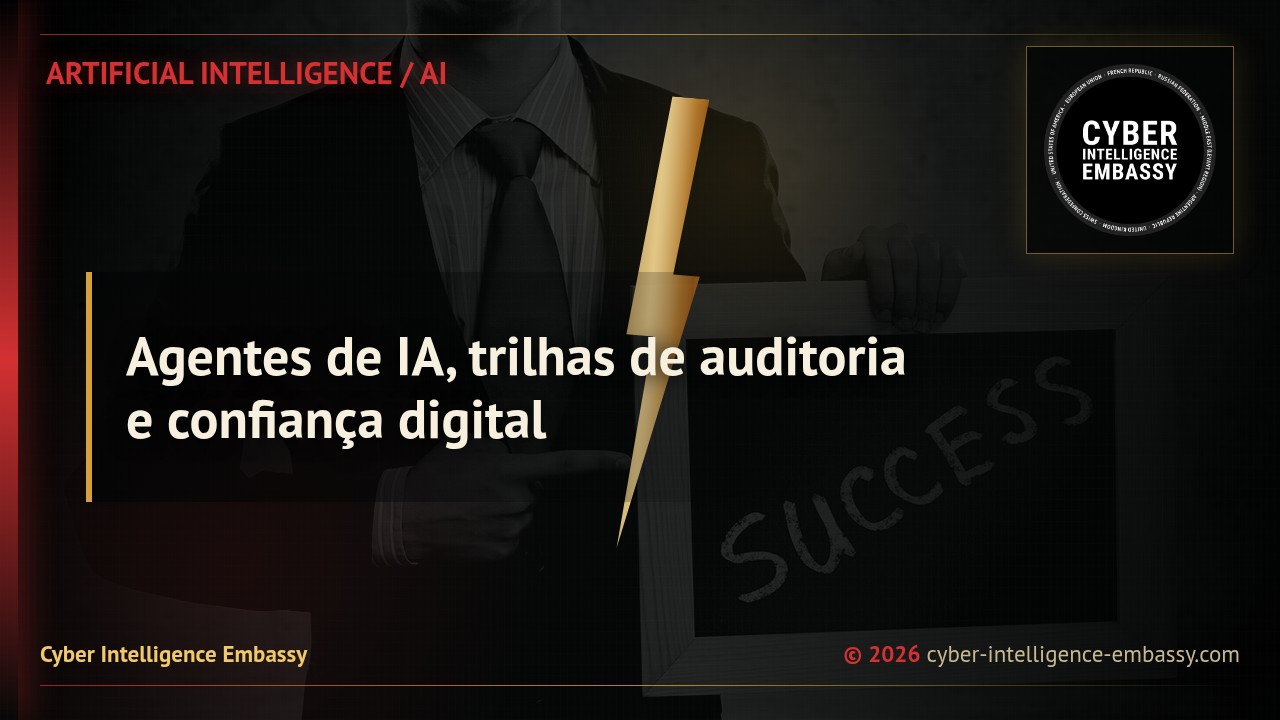 Agentes de IA, trilhas de auditoria e confiança digital
