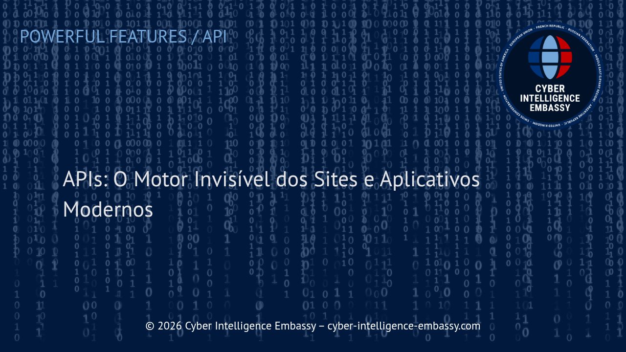 APIs: O Motor Invisível dos Sites e Aplicativos Modernos