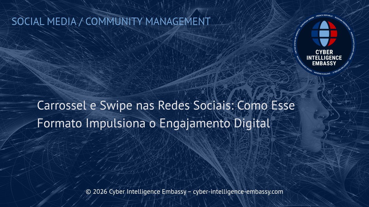 Carrossel e Swipe nas Redes Sociais: Como Esse Formato Impulsiona o Engajamento Digital