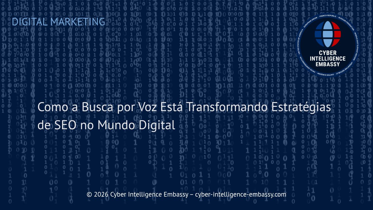 Como a Busca por Voz Está Transformando Estratégias de SEO no Mundo Digital