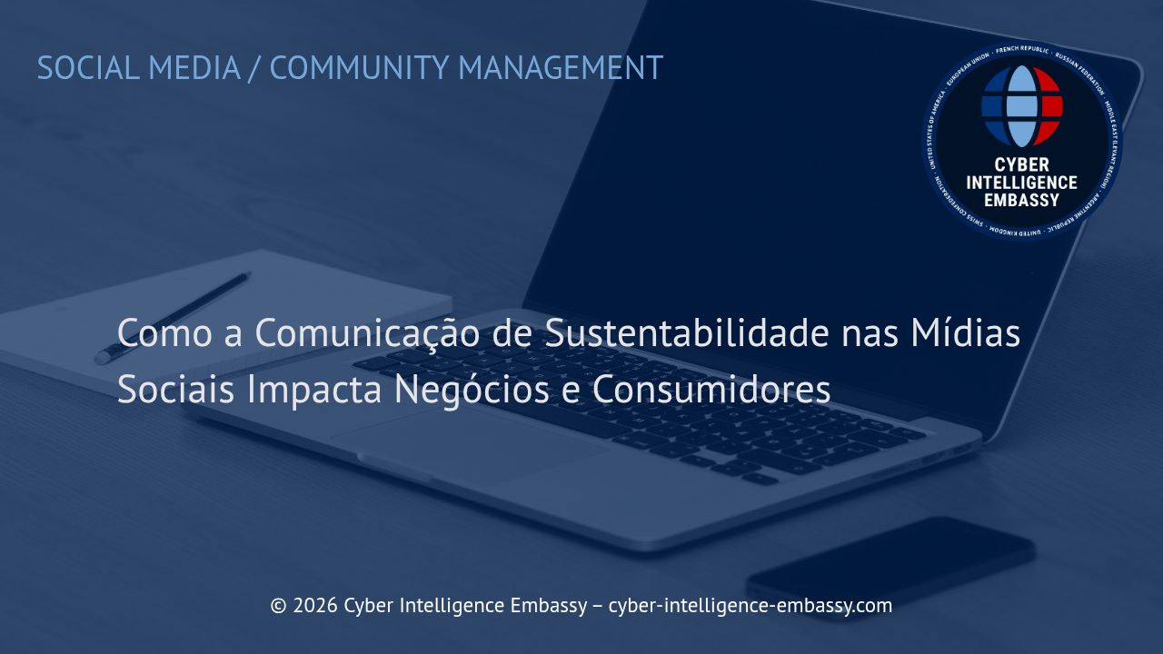 Como a Comunicação de Sustentabilidade nas Mídias Sociais Impacta Negócios e Consumidores