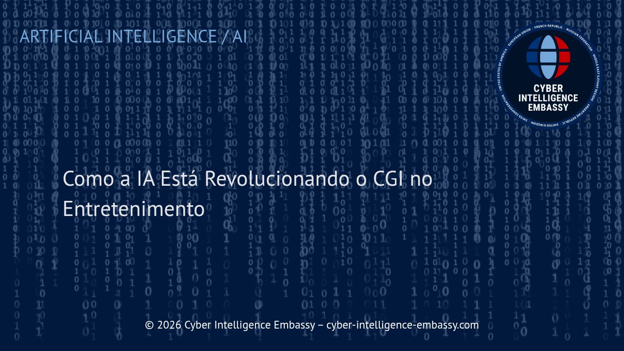 Como a IA Está Revolucionando o CGI no Entretenimento