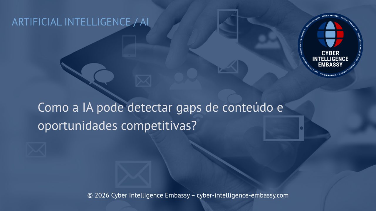 Como a IA pode detectar gaps de conteúdo e oportunidades competitivas?