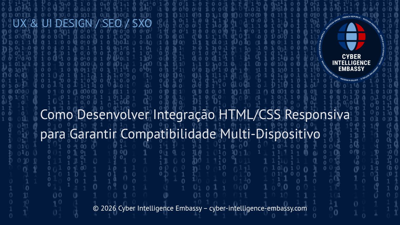 Como Desenvolver Integração HTML/CSS Responsiva para Garantir Compatibilidade Multi-Dispositivo