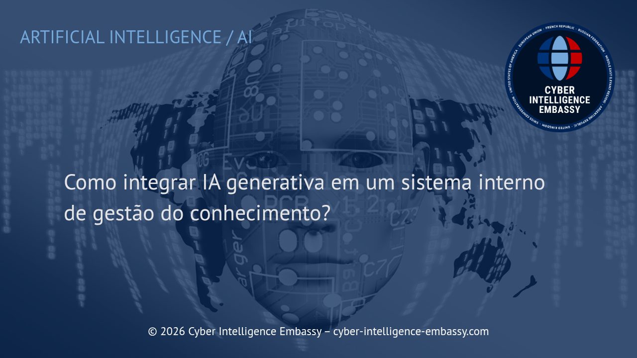 Como integrar IA generativa em um sistema interno de gestão do conhecimento?