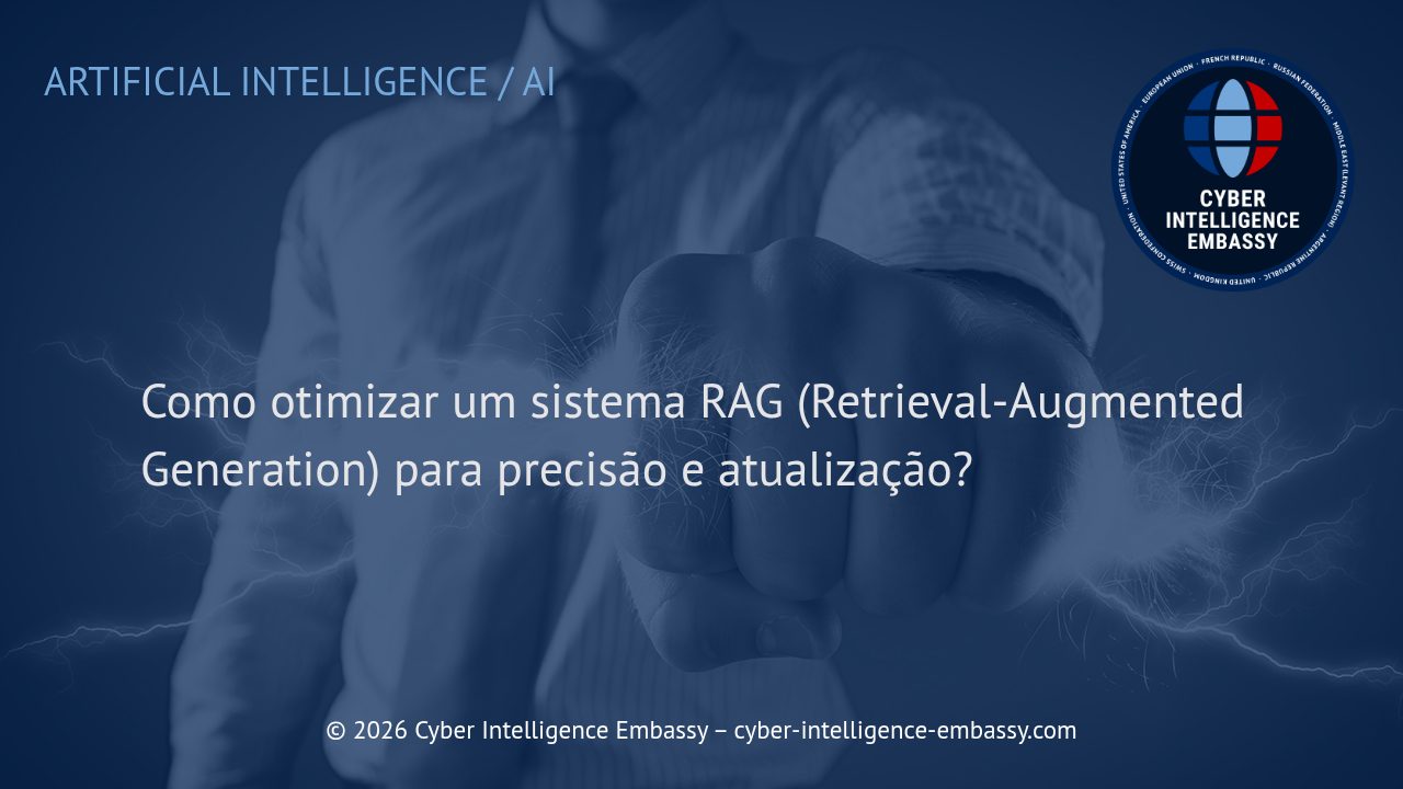 Como otimizar um sistema RAG (Retrieval-Augmented Generation) para precisão e atualização?