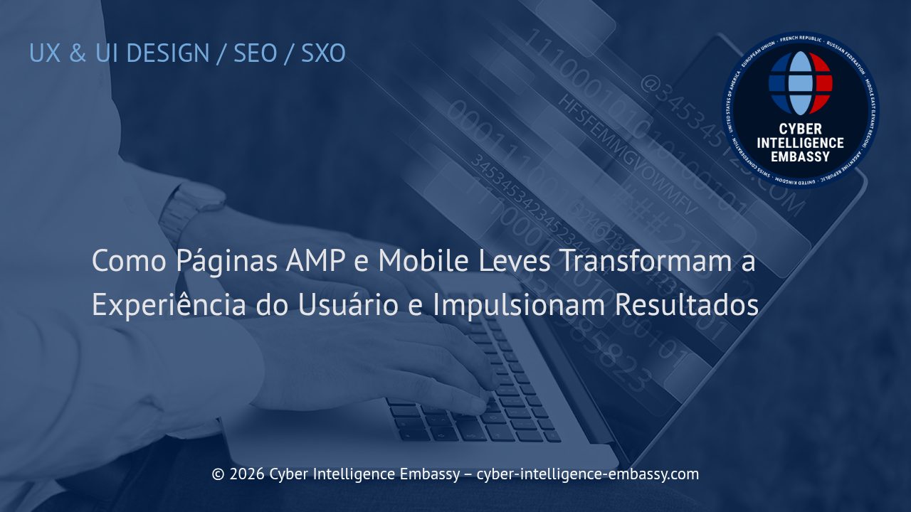 Como Páginas AMP e Mobile Leves Transformam a Experiência do Usuário e Impulsionam Resultados