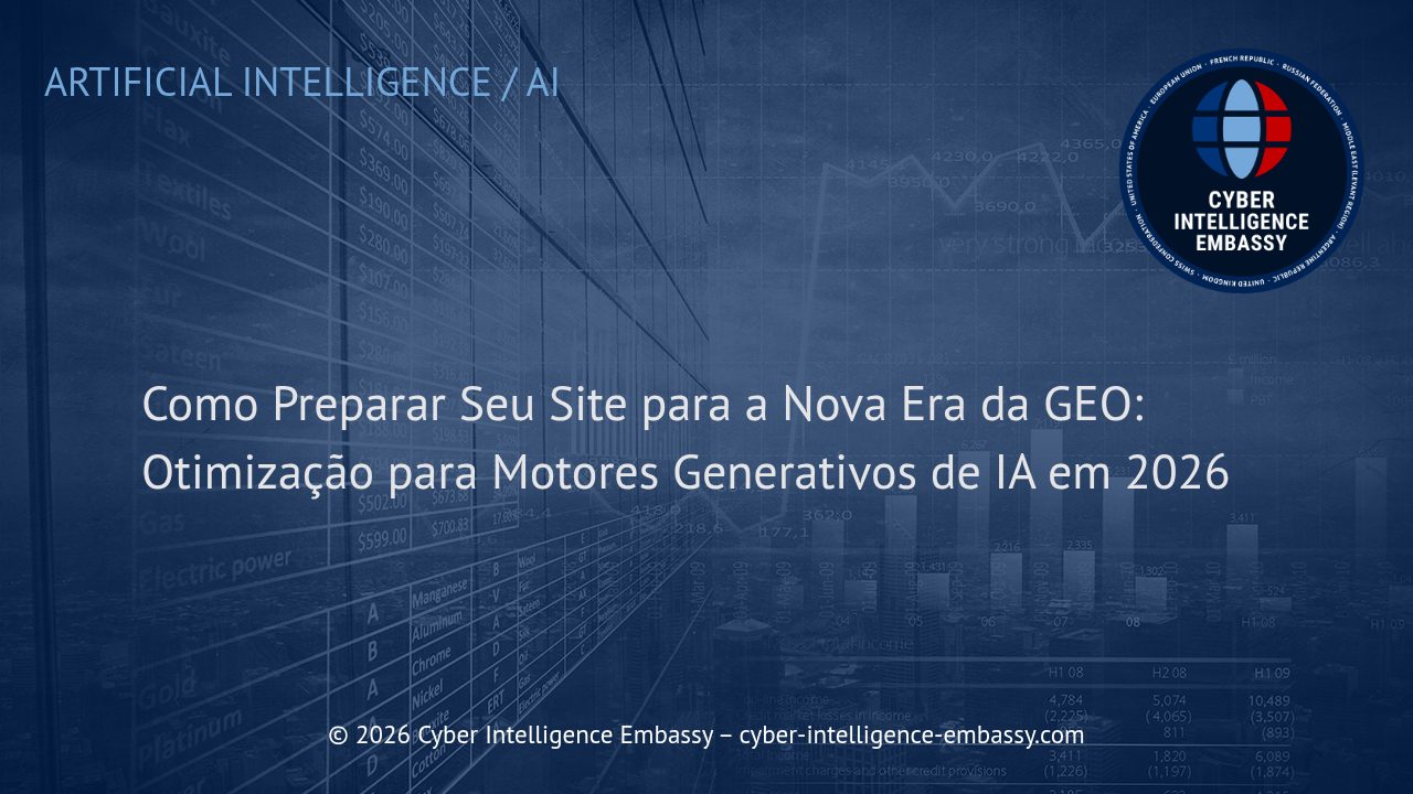 Como Preparar Seu Site para a Nova Era da GEO: Otimização para Motores Generativos de IA em 2026