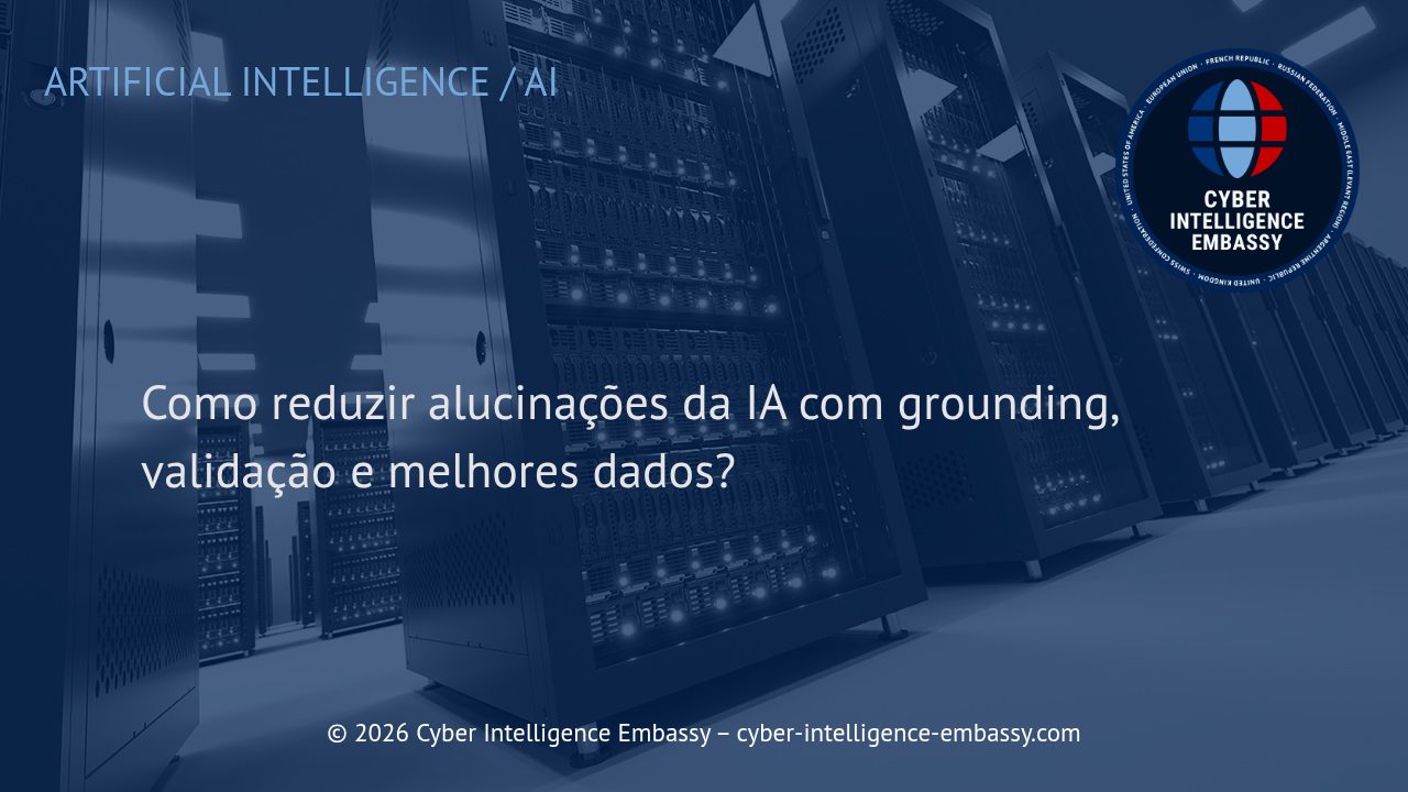 Como reduzir alucinações da IA com grounding, validação e melhores dados?
