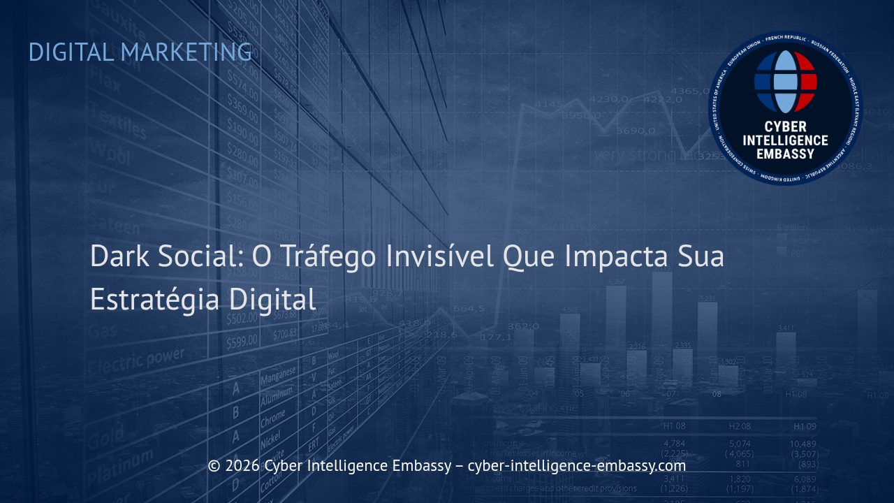 Dark Social: O Tráfego Invisível Que Impacta Sua Estratégia Digital